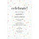 Confetti Invitations Image 5 of 5
